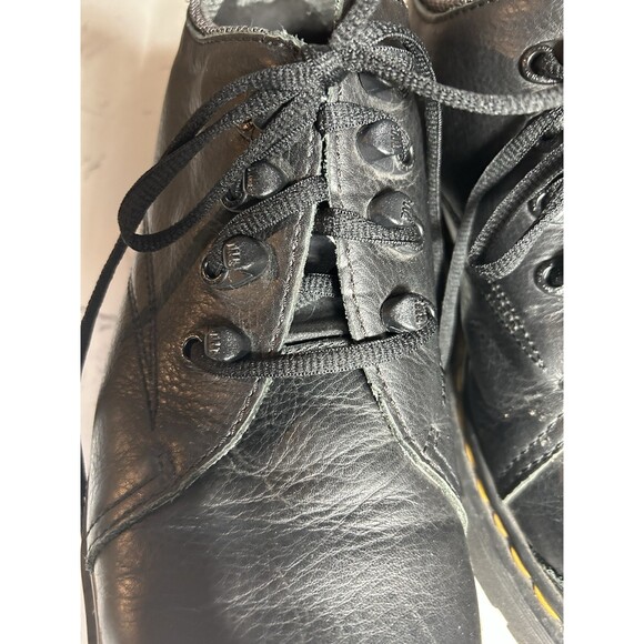 Men\'s Sz 11 Dr Martens AW004 Black Leather Low Top Lace Up Oxford Shoes. Perfect main image 12